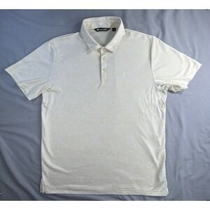 Travis Mathew Golf Floral Yellow Shirt‎ Size Men's XL